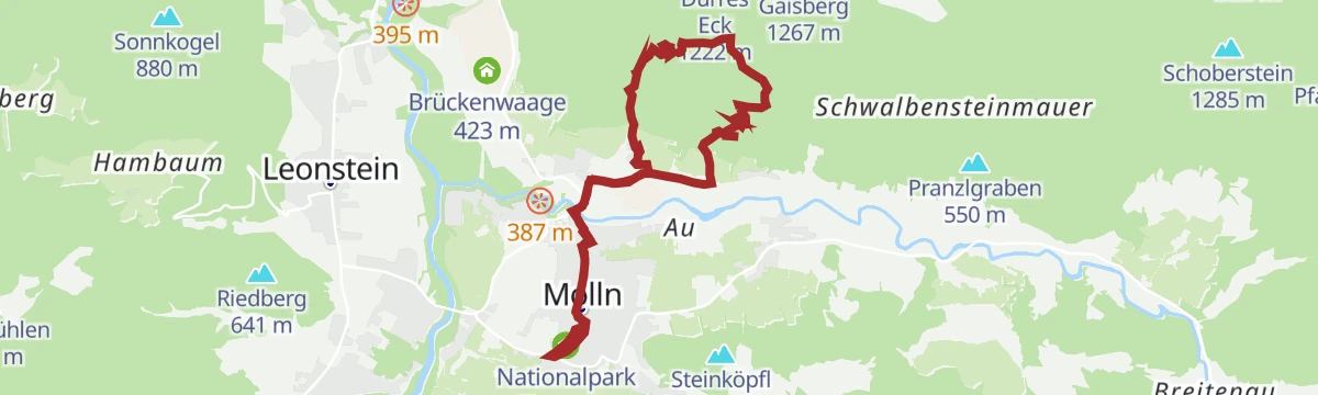 Route map: L2 Mollner Trail